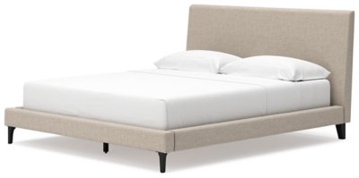 Cielden California King Upholstered Bed with Roll Slats - Image 5