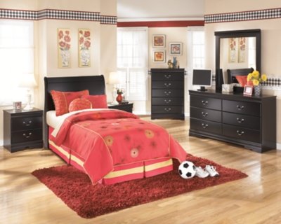 Huey Vineyard Twin Sleigh Headboard - Image 4