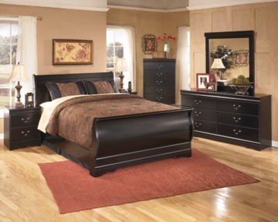 Huey Vineyard Full Sleigh Bed - Image 3