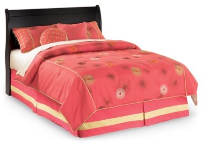 Huey Vineyard Full Sleigh Headboard, Dresser and Mirror - Image 3