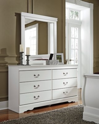 Anarasia Twin Sleigh Bed, Dresser, Mirror and Chest - Image 5