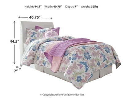 Anarasia Twin Sleigh Headboard, Dresser and Mirror - Image 6