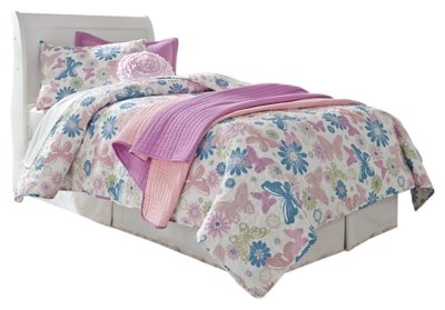 Anarasia Twin Sleigh Headboard, Dresser and Mirror - Image 3