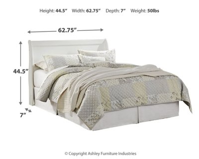 Anarasia Queen Sleigh Headboard, Dresser and Mirror - Image 5