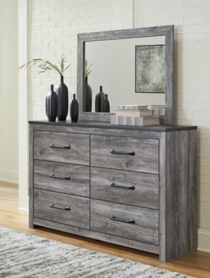 Bronyan King Panel Bed, Dresser, Mirror, Chest and 2 Nightstands - Image 14