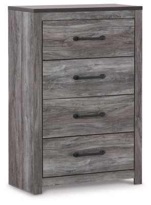 Bronyan King Panel Bed, Dresser, Mirror, Chest and 2 Nightstands - Image 4