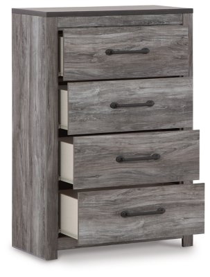 Bronyan King Panel Bed, Dresser, Mirror, Chest and 2 Nightstands - Image 5