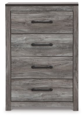 Bronyan King Panel Bed, Dresser, Mirror, Chest and 2 Nightstands - Image 3