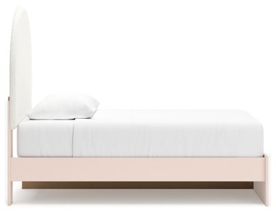 Wistenpine Twin Upholstered Panel Bed with Storage - Image 9