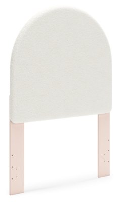Wistenpine Twin Upholstered Panel Headboard, Dresser and Mirror - Image 9