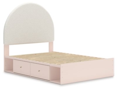 Wistenpine Full Upholstered Panel Bed with Storage - Image 4