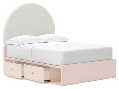 Wistenpine Full Upholstered Panel Bed with Storage - Image 5
