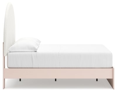 Wistenpine Full Upholstered Panel Bed, Dresser and Mirror - Image 15