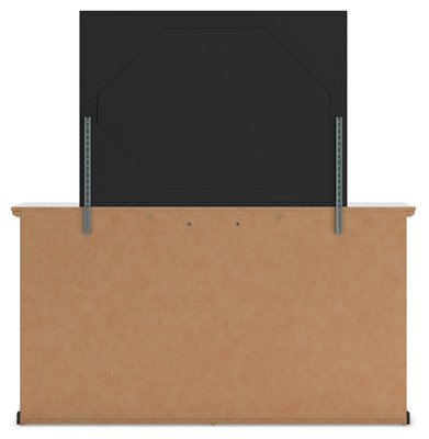 Maribel King Panel Bed with Dresser and Mirror - Image 6