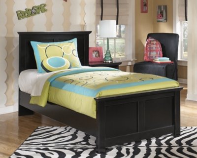 Maribel Twin Panel Bed and Nightstand - Image 9