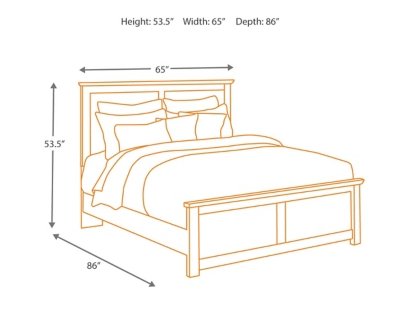 Maribel Queen Panel Headboard - Image 5