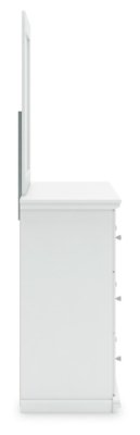 Bostwick Shoals King Panel Bed, Dresser and Mirror - Image 5