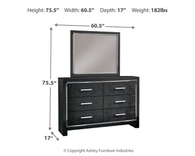 Kaydell King Storage Bed, Dresser, Mirror and Nightstand - Image 12