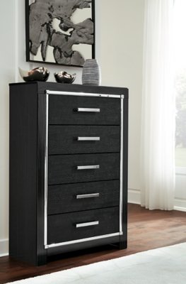Kaydell King Panel Storage Bed, Dresser, Mirror, Chest and Nightstand - Image 23