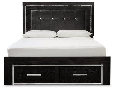 Kaydell Queen Upholstered Panel Bed, Dresser, Mirror and Chest - Image 10