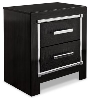 Kaydell King Upholstered Panel Bed, Dresser, Mirror and Nightstand - Image 5