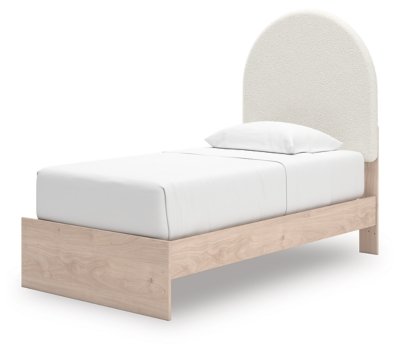 Birkmore Twin Upholstered Panel Bed with Storage - Image 3