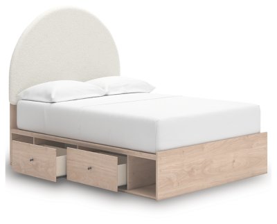 Birkmore Full Upholstered Panel Bed with Storage - Image 5