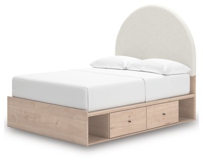 Birkmore Full Upholstered Panel Bed with Storage - Image 3