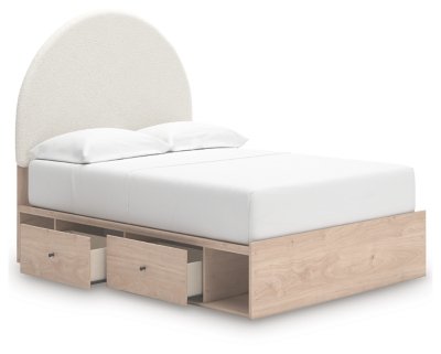 Birkmore Full Upholstered Panel Bed with Storage - Image 5