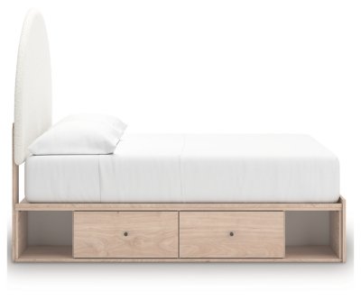 Birkmore Full Upholstered Panel Bed with Storage - Image 9