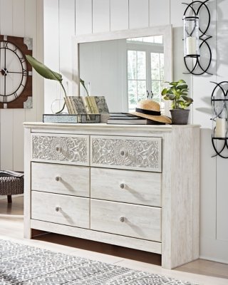 Paxberry Queen Panel Bed, Dresser and Mirror - Image 10