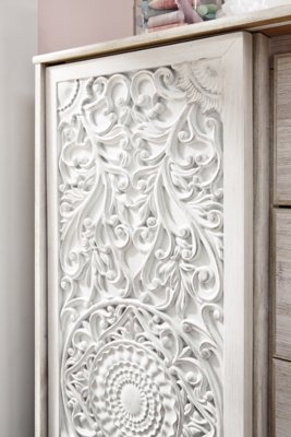 Paxberry Queen Panel Bed, Chest and Nightstand - Image 22