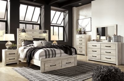 Cambeck Queen Panel Bed with 2 Storage Drawers - Image 8