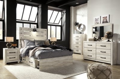 Cambeck Full Panel Storage Bed with Dresser and Nightstand - Image 17