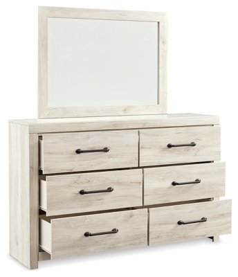Cambeck King Panel Bed with Storage, Dresser, Mirror and Nightstand - Image 4