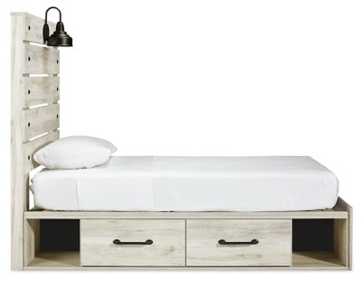Cambeck Twin Storage Bed, Dresser, Mirror and Nightstand - Image 8