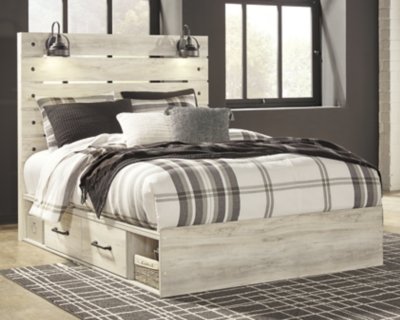 Cambeck Queen Panel Bed with 2 Storage Drawers - Image 3