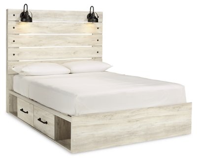 Cambeck Queen Panel Bed with Storage, Dresser, Mirror and 2 Nightstands - Image 11