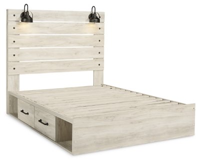 Cambeck Queen Panel Bed with Storage, Chest and Nightstand - Image 4