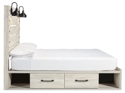 Cambeck Queen Panel Bed with Storage, Chest and Nightstand - Image 5