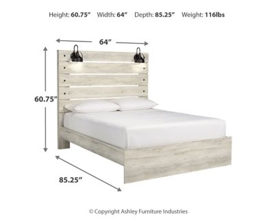 Cambeck Queen Panel Bed and 2 Nightstands - Image 5