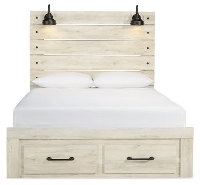 Cambeck Queen Panel Storage Bed, Dresser and 2 Nightstands - Image 9