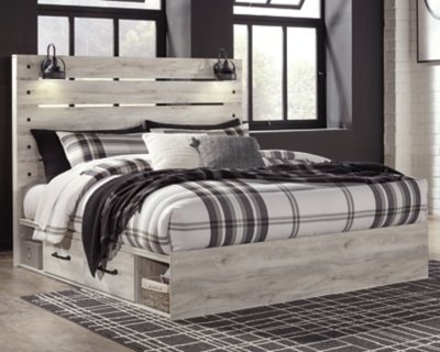 Cambeck King Panel Bed with Storage, Chest and Nightstand - Image 18