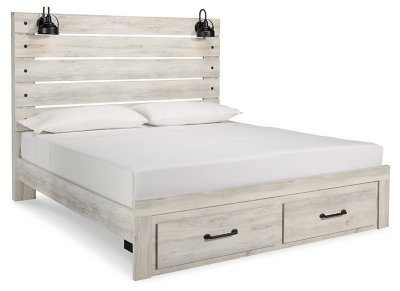 Cambeck King Storage Bed, Dresser, Mirror and 2 Nightstands - Image 6