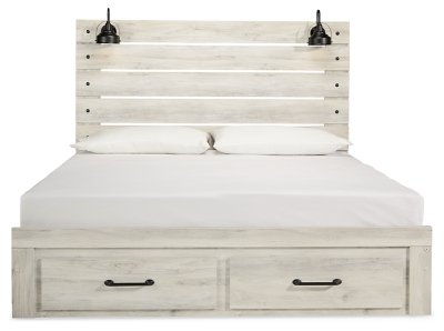 Cambeck King Storage Bed, Dresser, Mirror and 2 Nightstands - Image 5