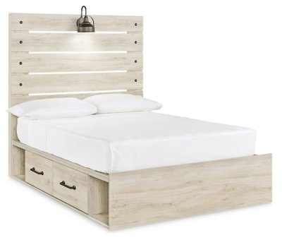 Cambeck Full Panel Storage Bed with Dresser and Nightstand - Image 7