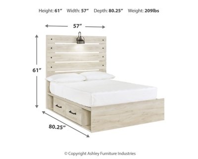Cambeck Full Panel Storage Bed with Dresser and Nightstand - Image 15