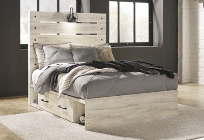 Cambeck Full Panel Bed with Storage, Dresser and Nightstand - Image 16