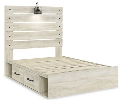 Cambeck Full Panel Bed with Storage, Chest and Nightstand - Image 8