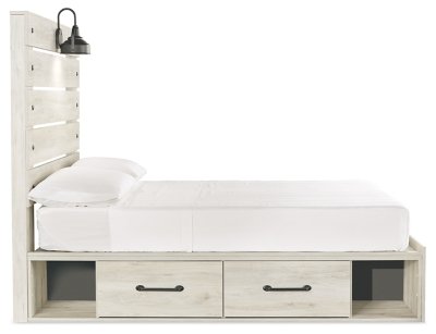 Cambeck Full Panel Bed with Storage, Chest and Nightstand - Image 10